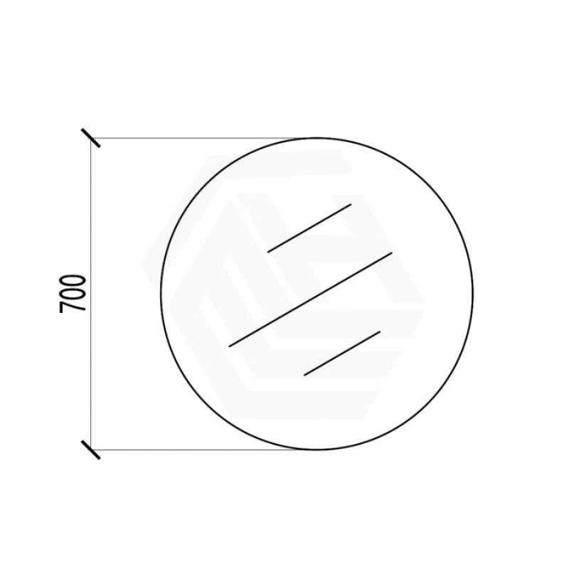 PM700 Luna Round Mirror