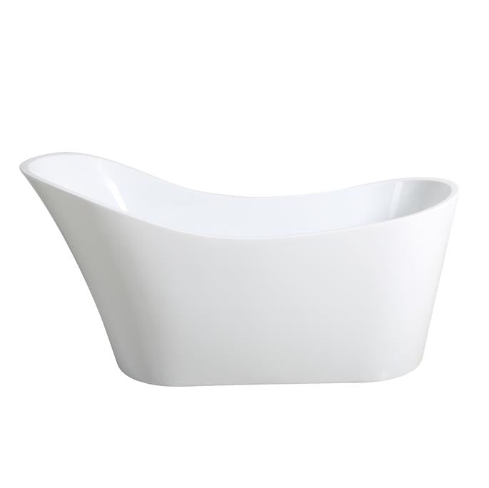 BBT1400-NF Gloss White special shape Free Standing Bathtub
