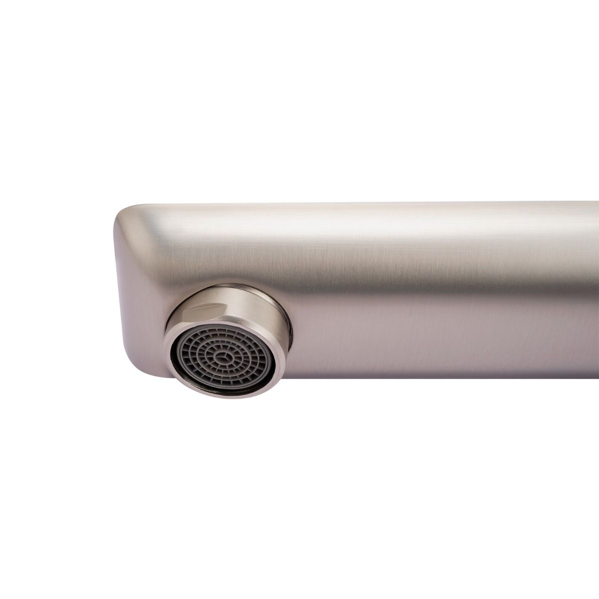 BU0152.BM VOG Brushed Nickel Nickel Round Above Counter Tall Basin Mixer
