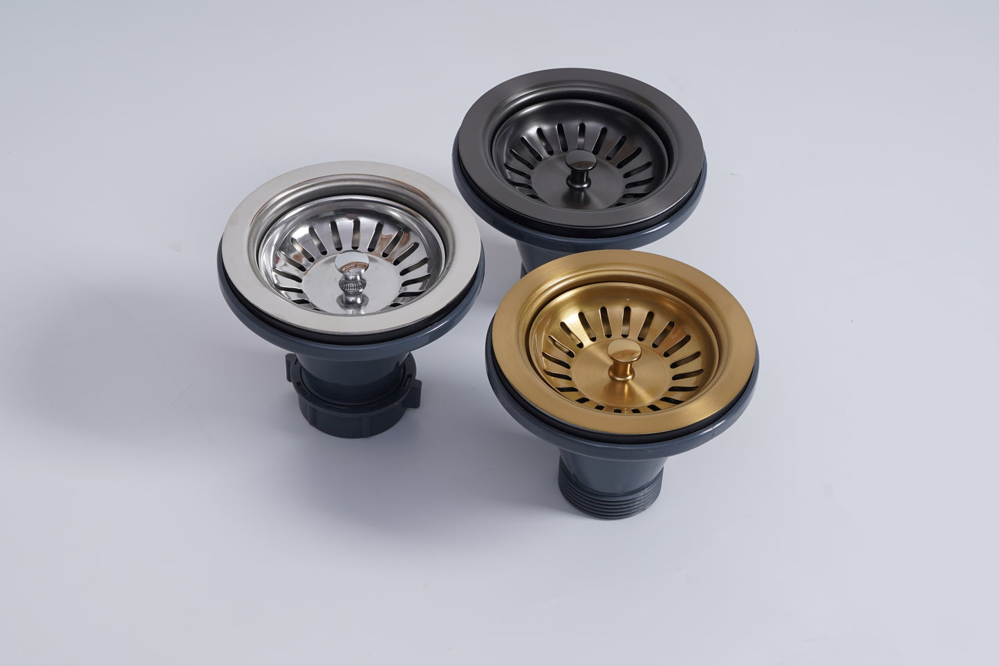 FCSW-BG Ceto Brushed Gold Basket Waste
