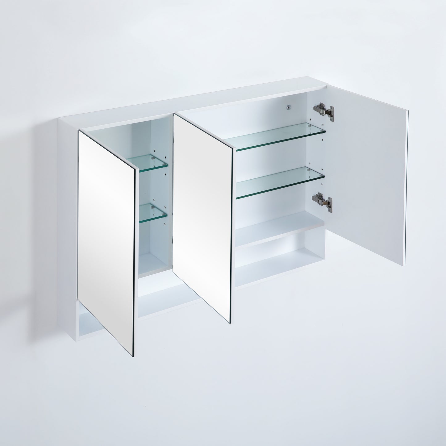 FMWSV1200 Fremantle Matte White Rectangular Wall Mounted Shaving Cabinet