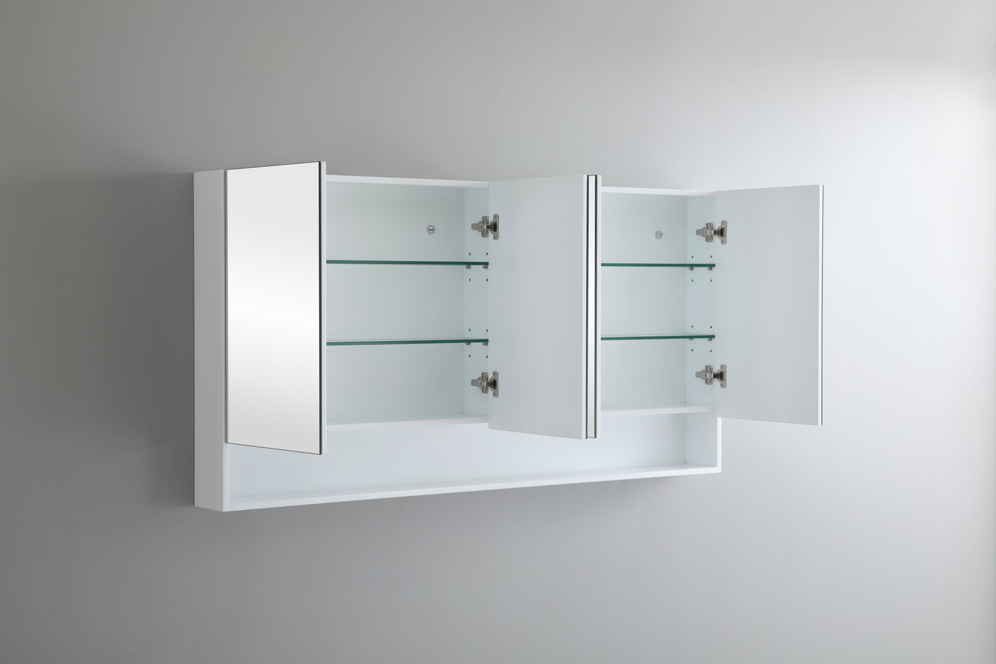 FMWSV1500 Fremantle Matte White Wall Mounted Shaving Cabinet