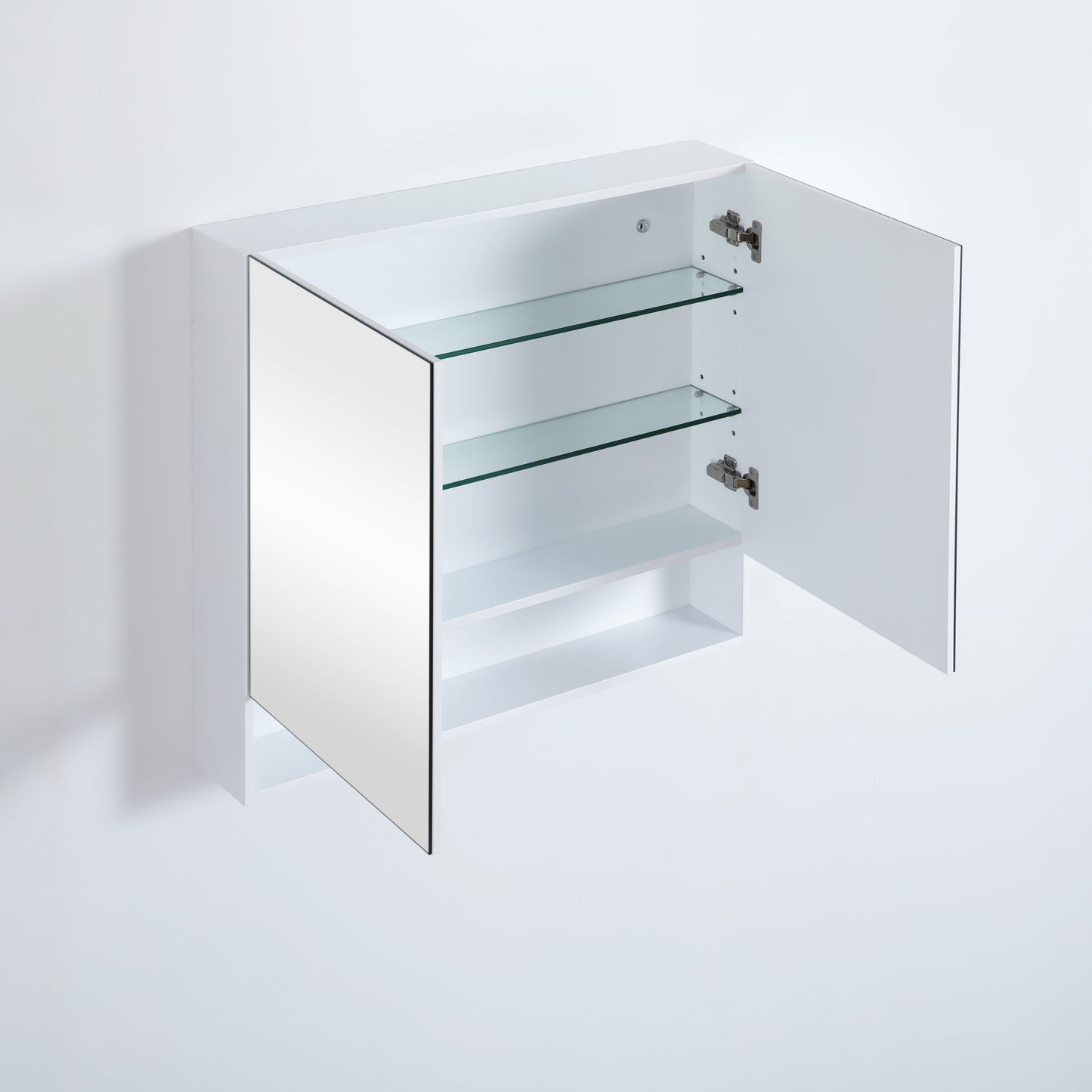 FMWSV900 Fremantle Matte White Rectangular Wall Mounted Shaving Cabinet
