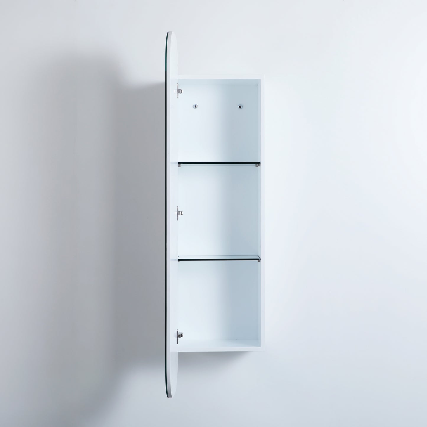 OSTB1500-MW Olivia Matte White Wall hung Tallboy