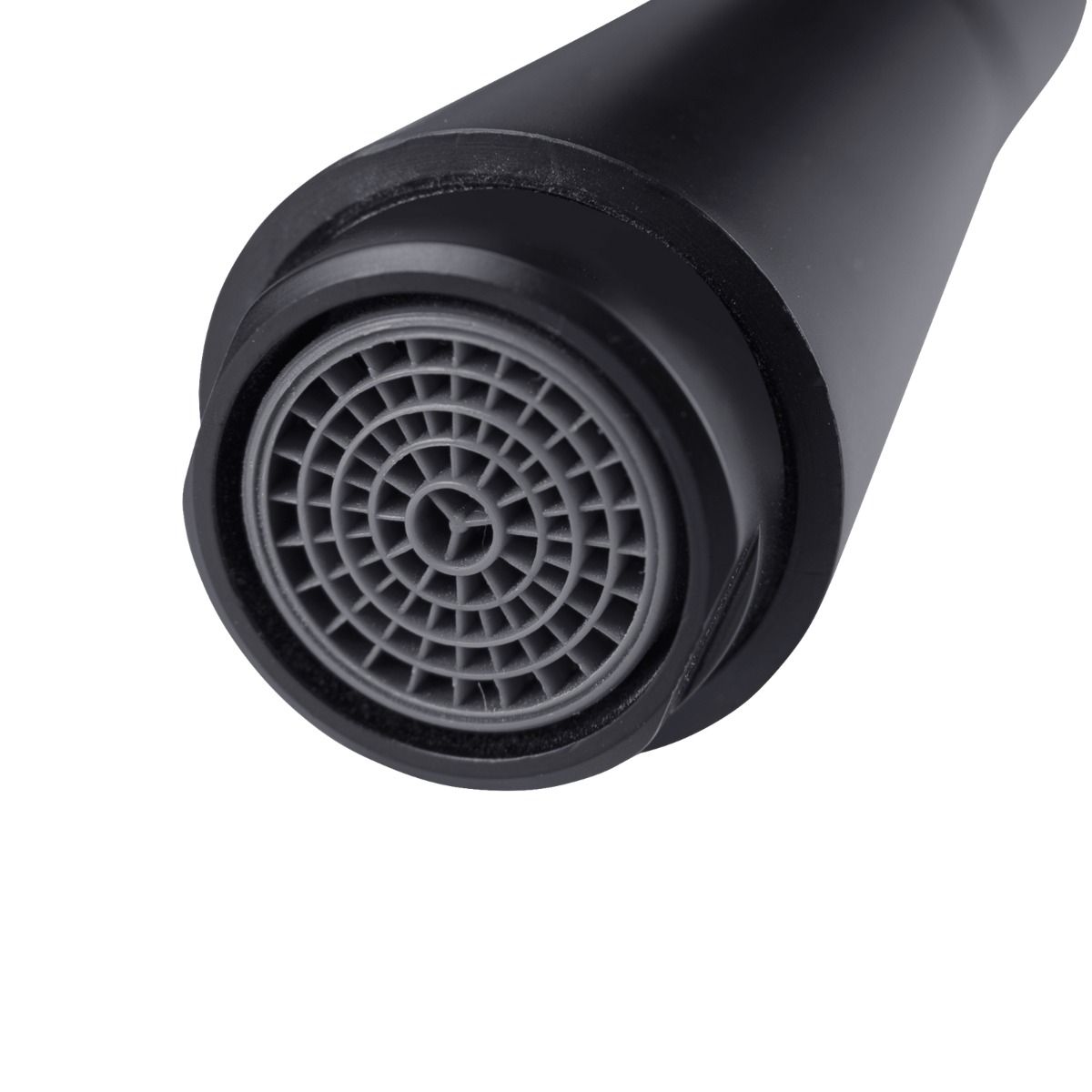 OX1021.KM OX Matte Black Round Kitchen Mixer
