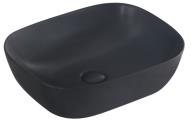 PA4637MB Qubix Gloss White Rectangular Above Counter Basin