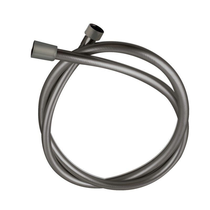 PVCGM Matte Gunmetal Grey Shower Hose