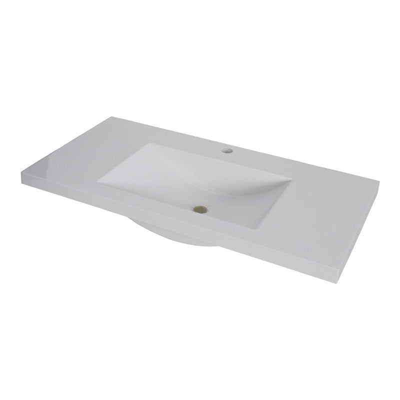 Poly9037B Square Vanity Top