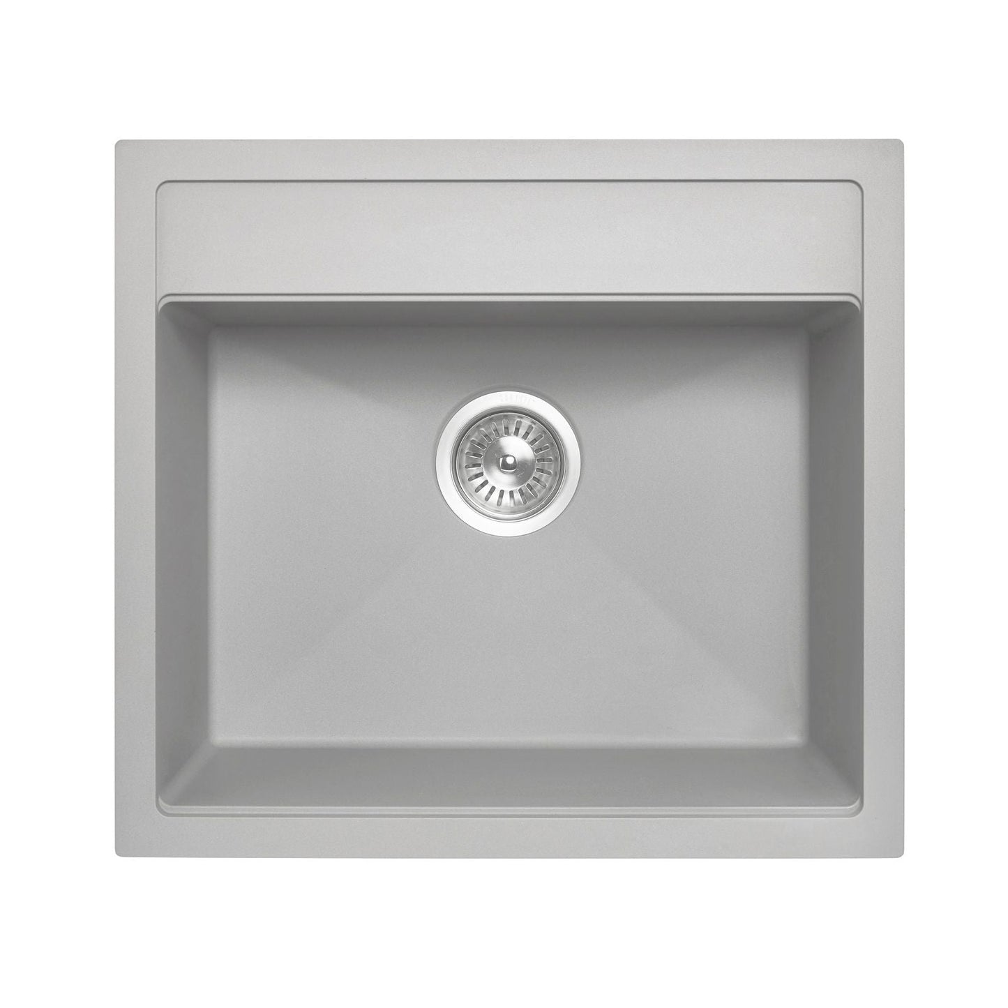 TWM-560FEG Enigma Matte Grey Top/Undermount/Flush mount Sink