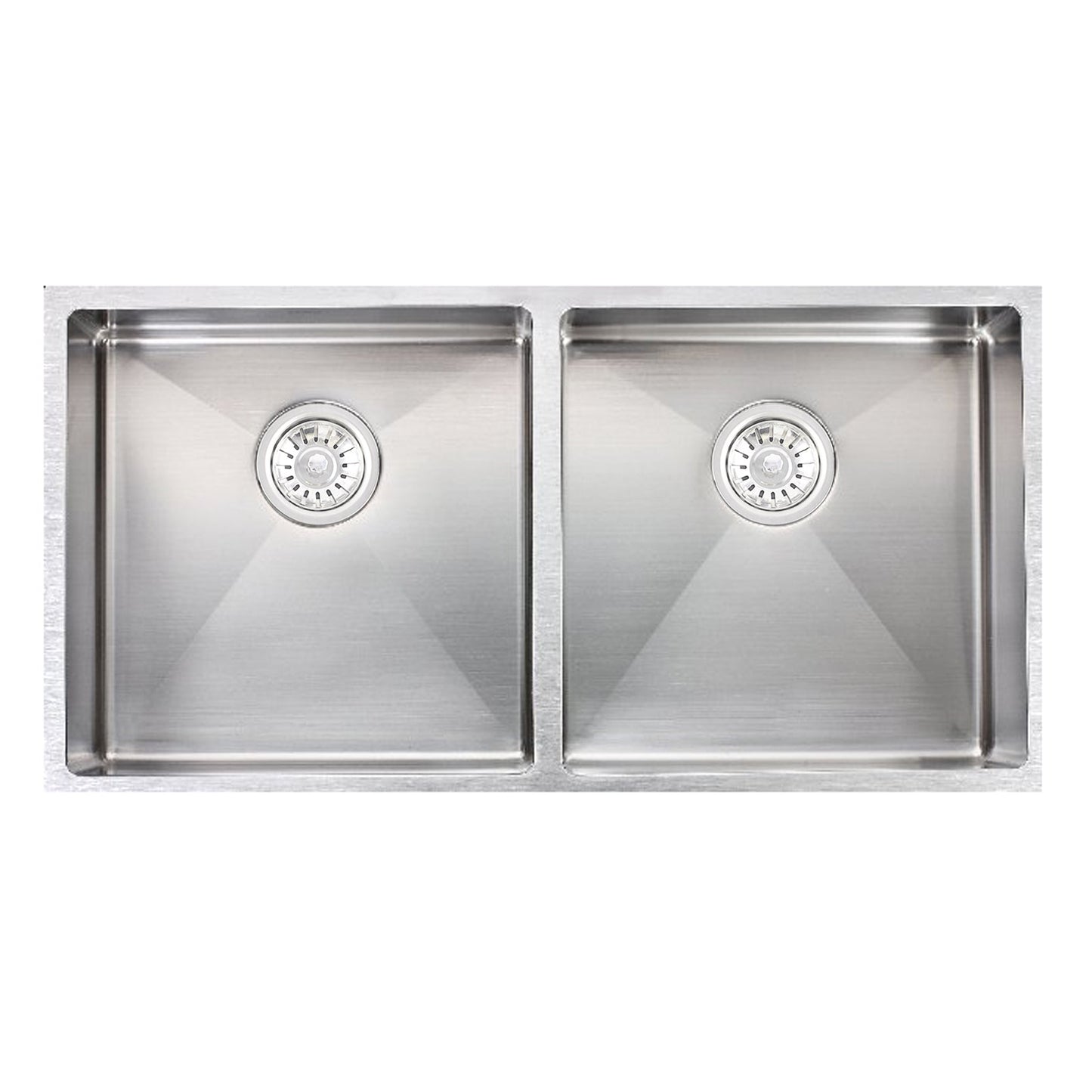 TWM2 Brushed Silver Round Top/Undermount Sink