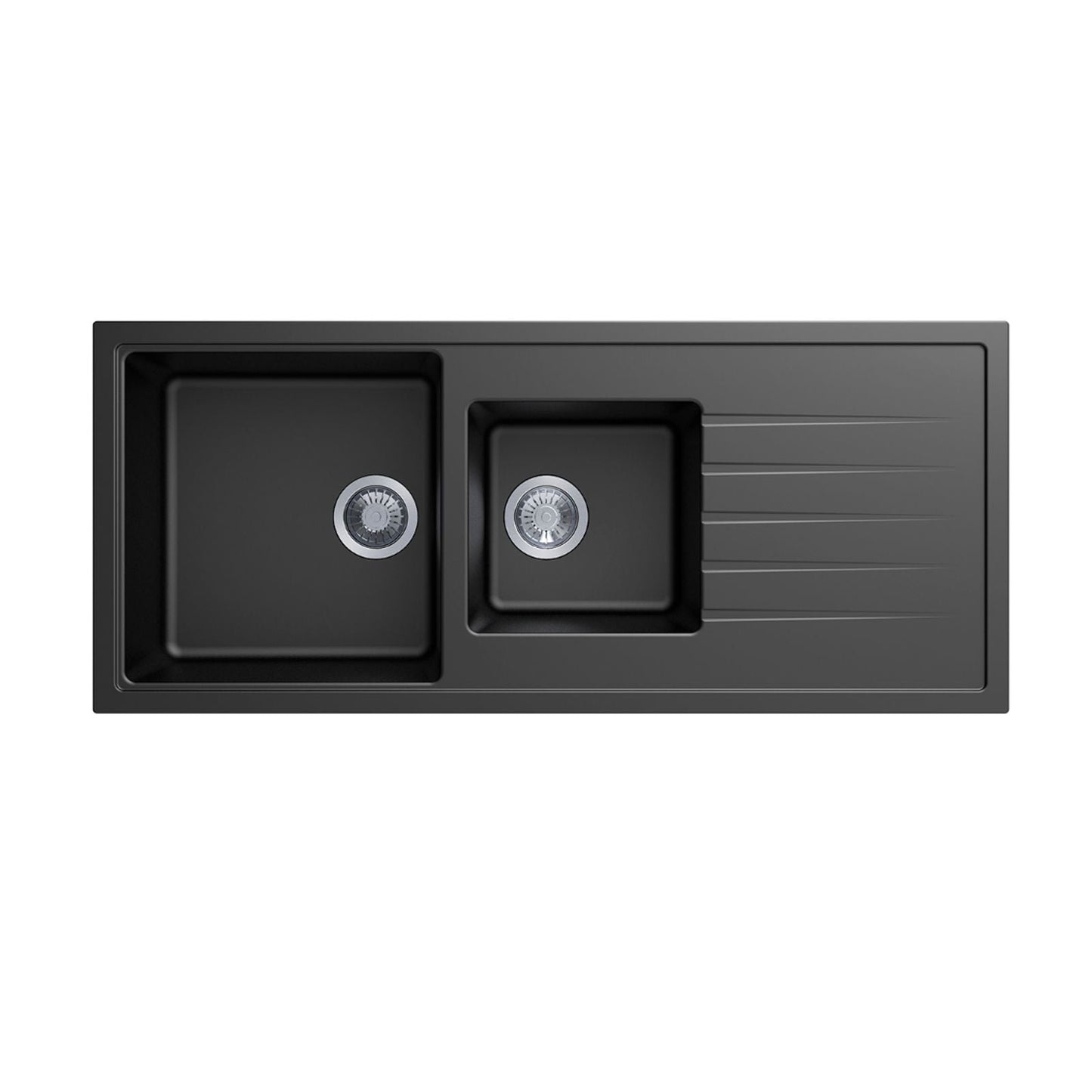 TWMD-200V Vivaldi Matte Black Top/Undermount/Flush mount Sink