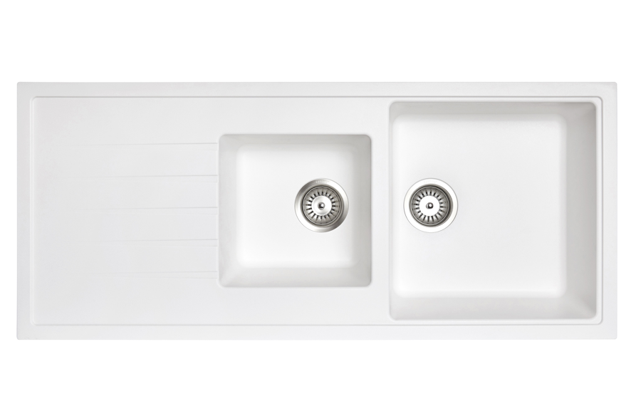 TWMD-200VW Vivaldi D200V Matte White Rectangular Sink