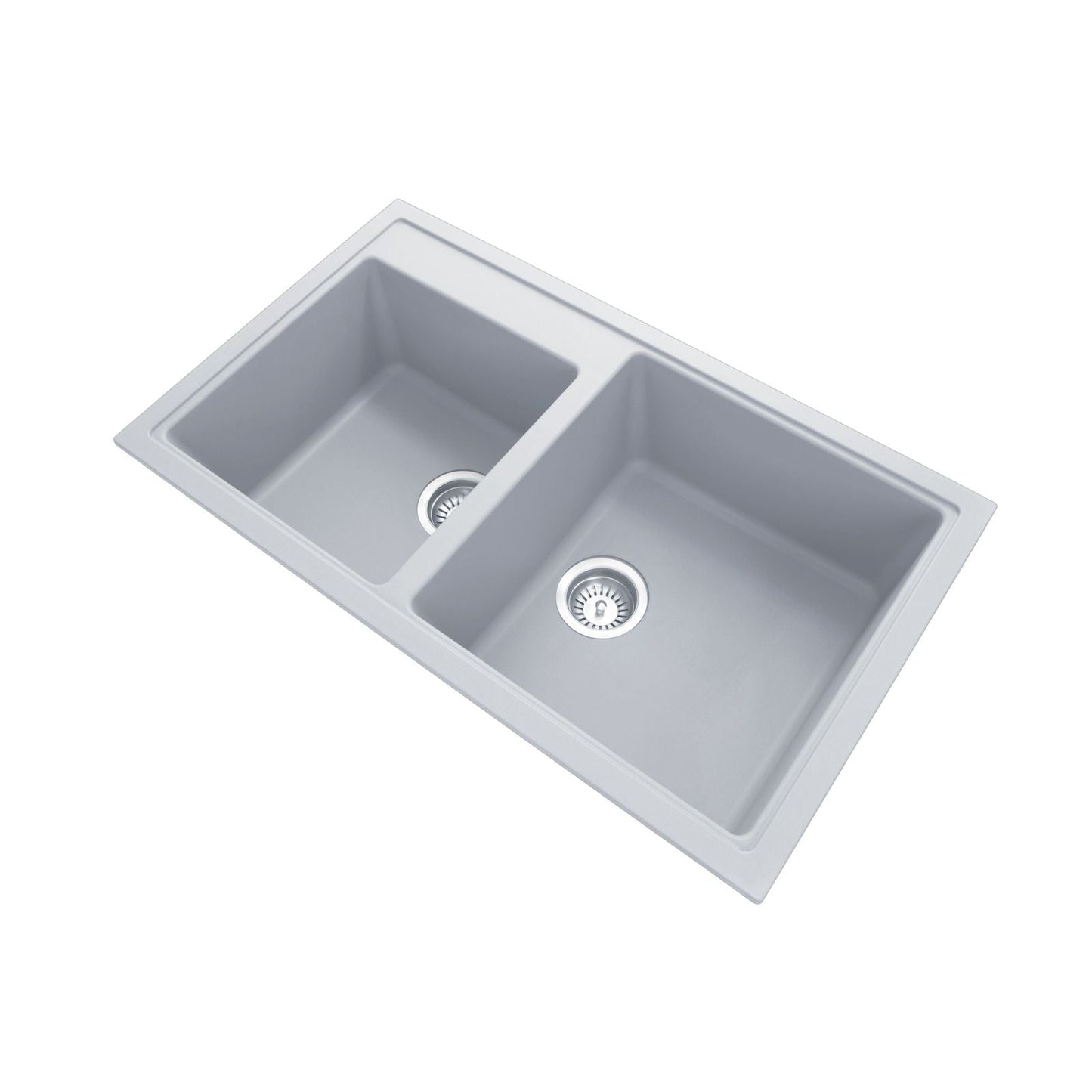 TWMN-200G N200 Matte Concrete Grey Top/Undermount Sink