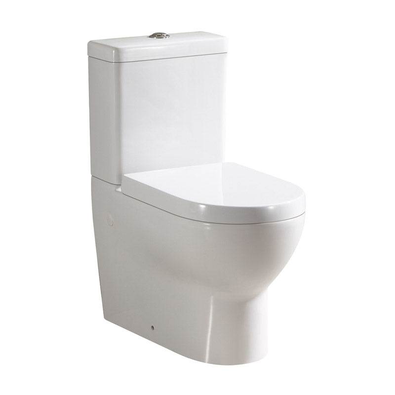 KDK014 Mercury Gloss White Round Toilet