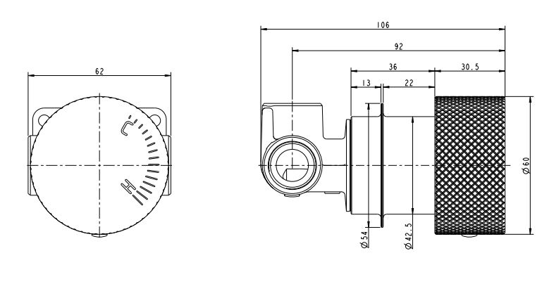 CLPW Progressive Mixer Round Wall Mixer (Trims Sold Separately)