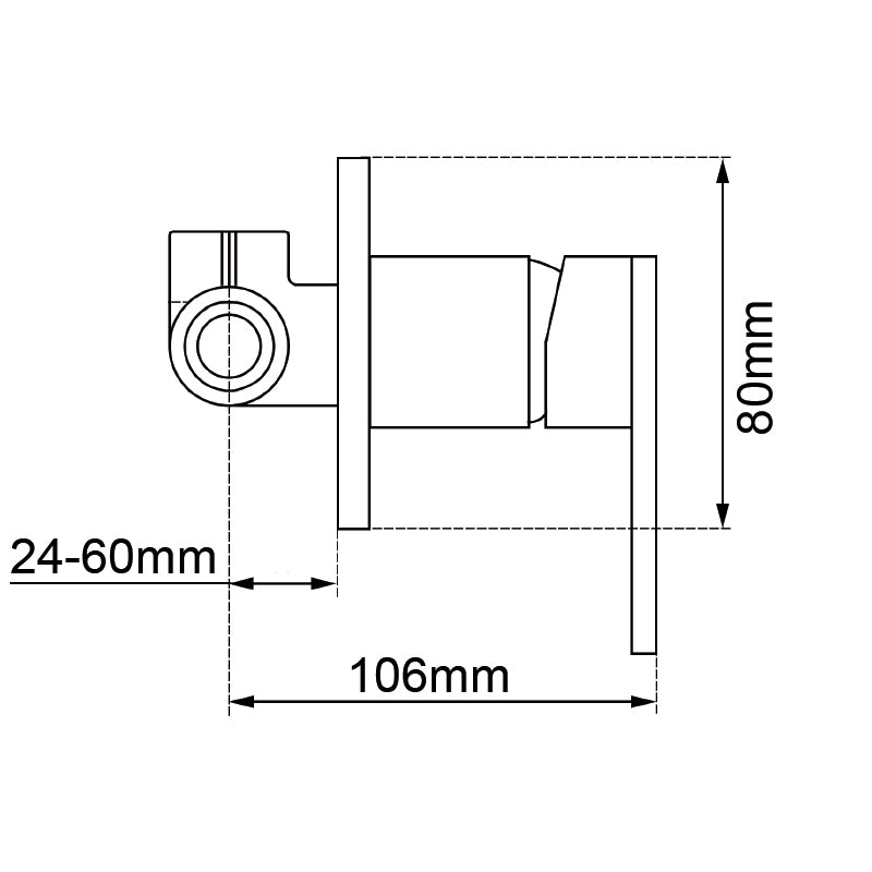 BUYG0126-2-80.ST-NB LUCID PIN Brushed Brass Trim Kit (match CLPM Sold Separately)