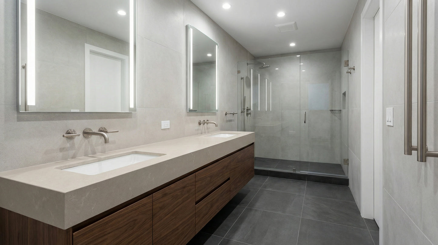 1398 ZERO SILICA Beige Rectangular Engineered Stone