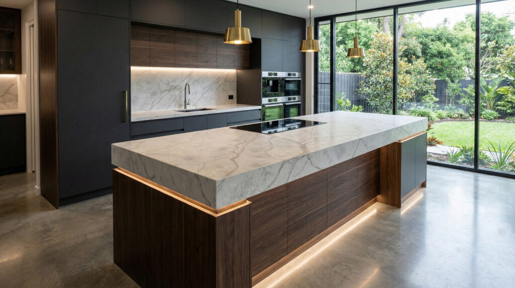 GH31 ZERO SILICA Grey Rectangular Engineered Stone Slab