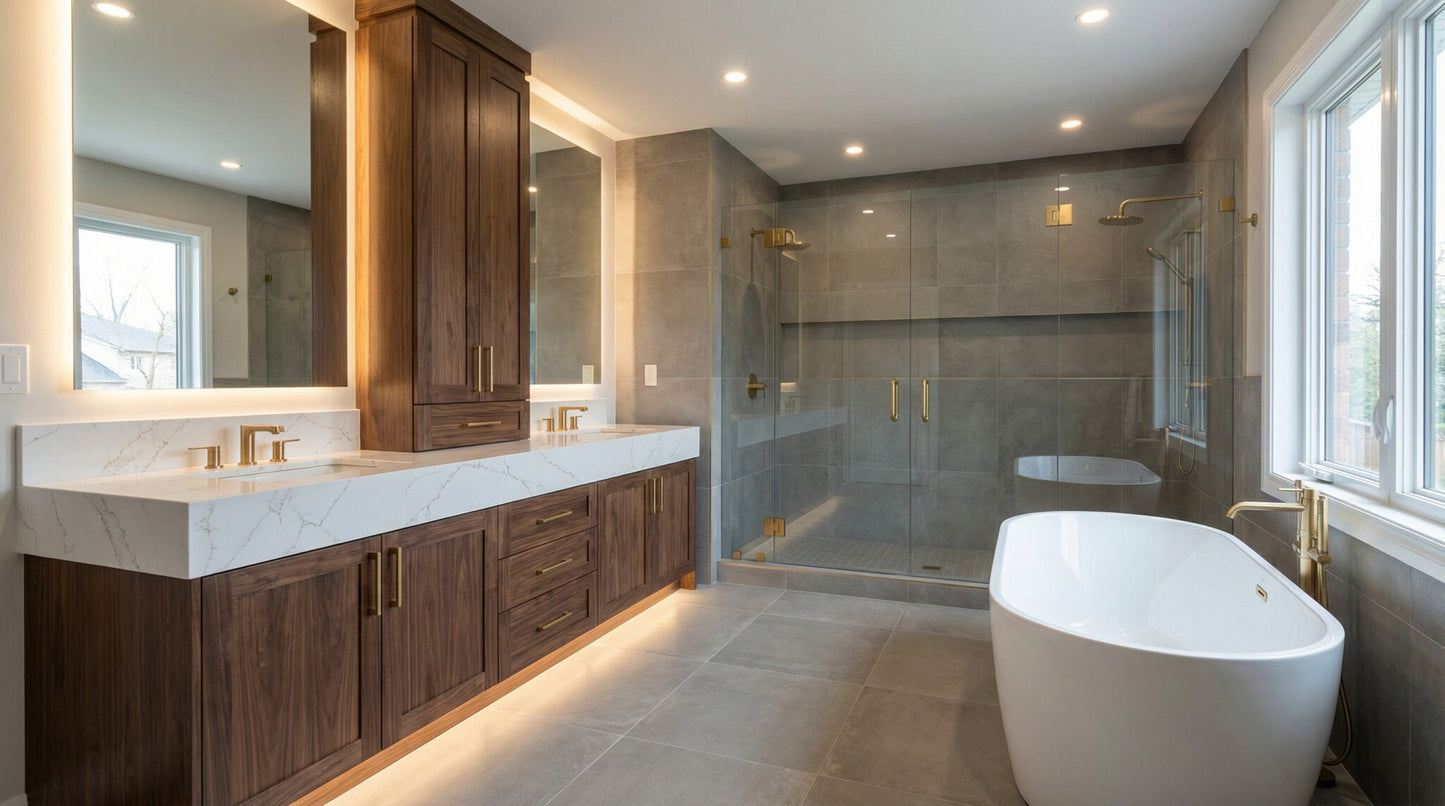GH30 ZERO SILICA White with soft gray and refined gold veining Rectangular Engineered Stone