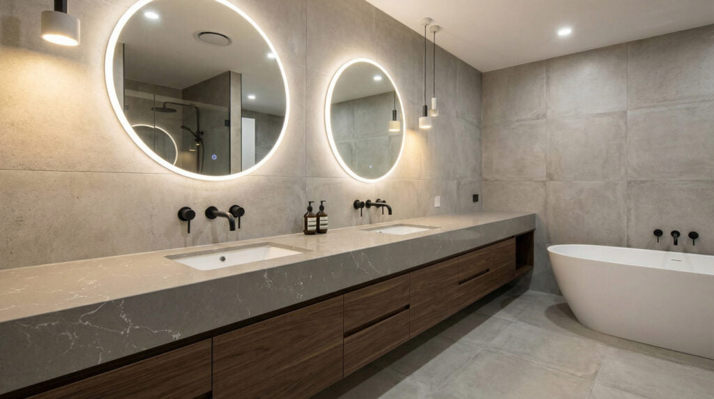 6803 ZERO SILICA Light Beige / Champagne Rectangular Engineered Stone
