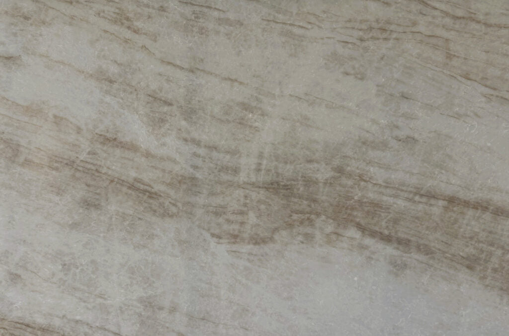 KY066 ZERO SILICA Ivory, Taupe, Gold Rectangular Engineered Stone