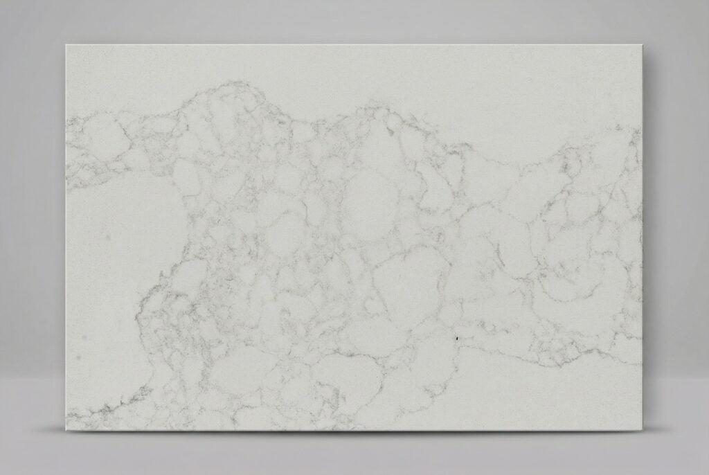 5031 ZERO SILICA White with grey veining Rectangular Engineered Stone