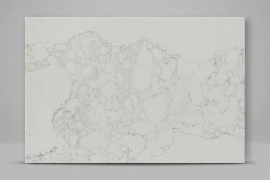 5031 ZERO SILICA White with grey veining Rectangular Engineered Stone