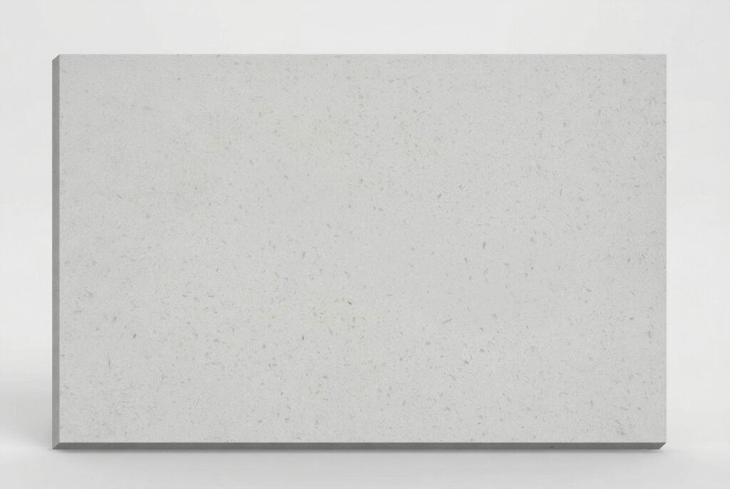 1001F White with speckles Rectangular Xero Silica Engineered Stone
