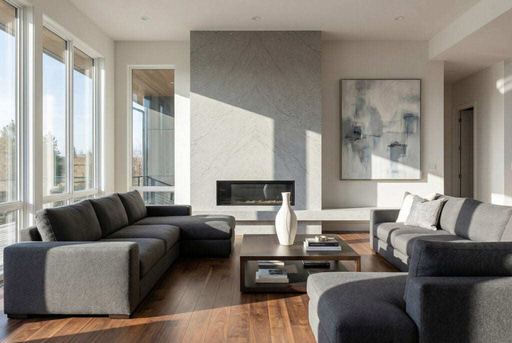 AVWS ZERO SILICA White Rectangular Engineered Stone