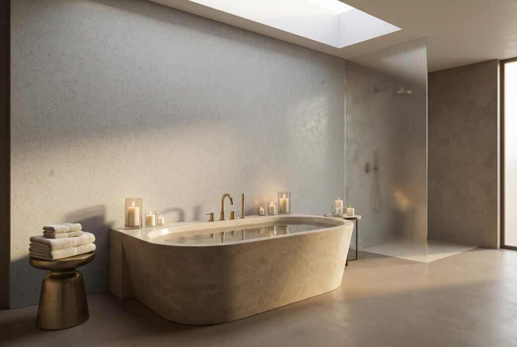 AVWS ZERO SILICA White Rectangular Engineered Stone