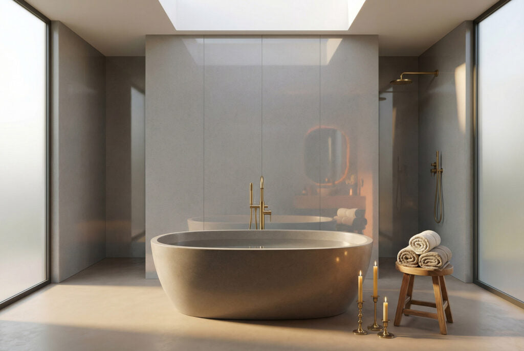 AVWS ZERO SILICA White Rectangular Engineered Stone