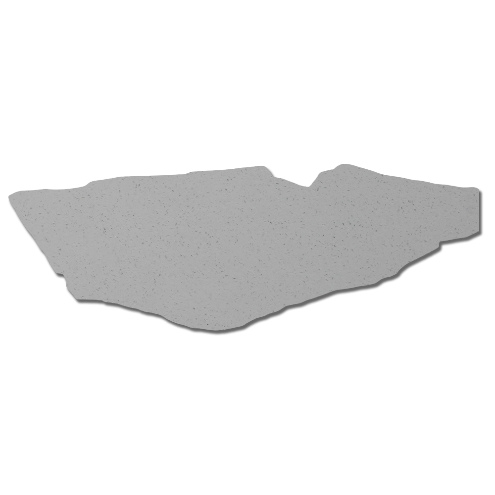 AVWS ZERO SILICA White Rectangular Engineered Stone