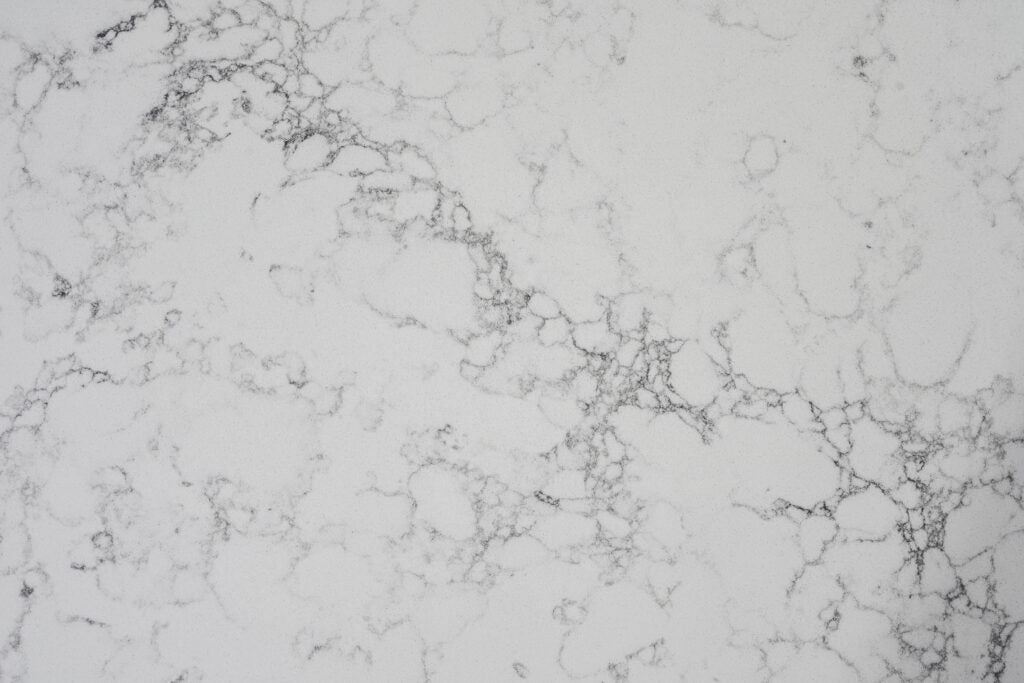 6099 ZERO SILICA White with grey veining Rectangular Engineered Stone