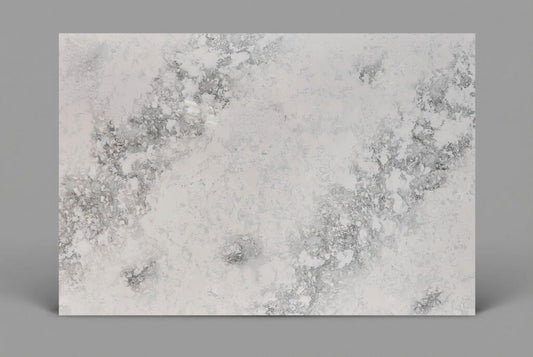 A3135 ZERO SILICA Blue, Gray, White Rectangular Engineered Stone