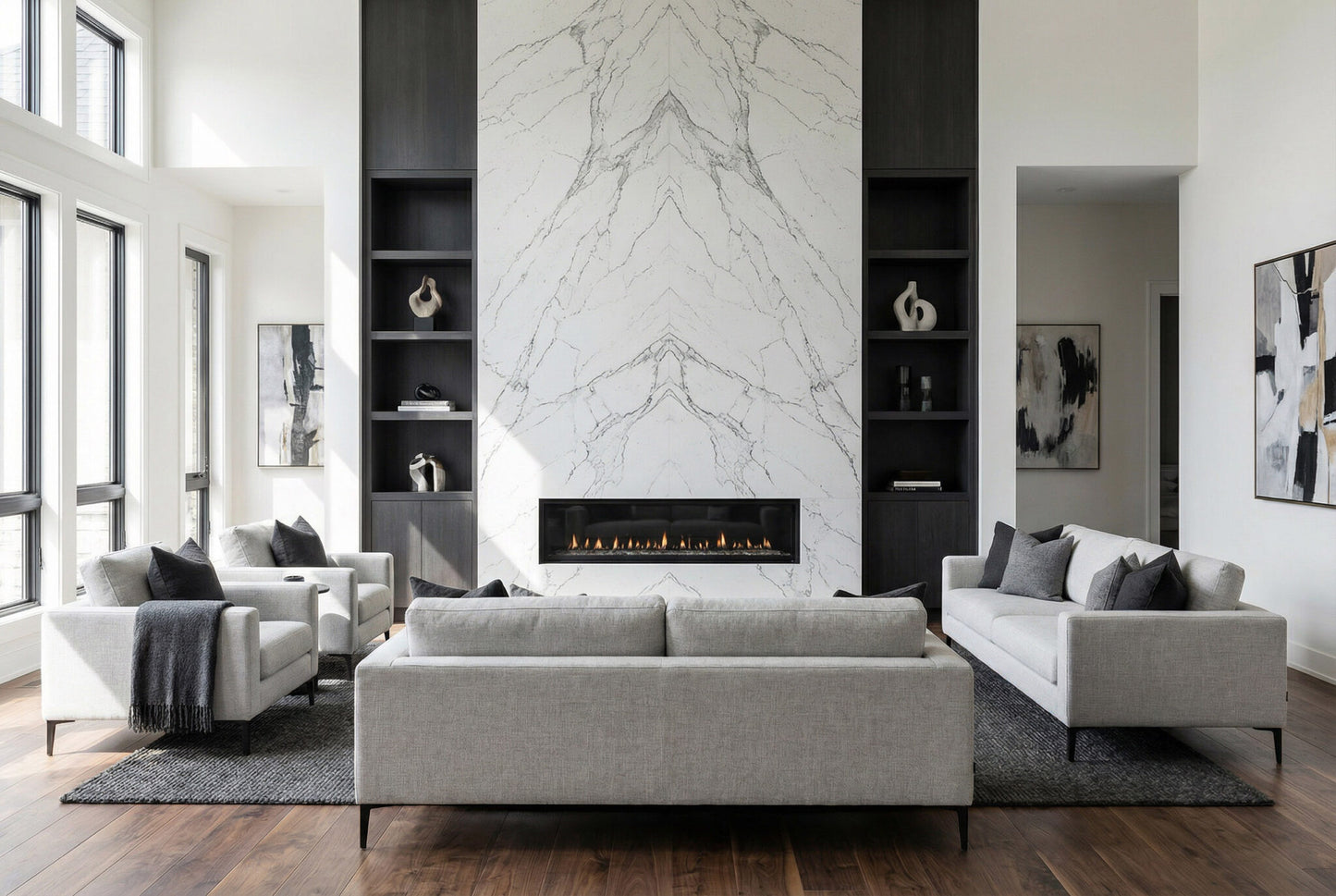 6069 ZERO SILICA Smooth White Rectangular Engineered Stone
