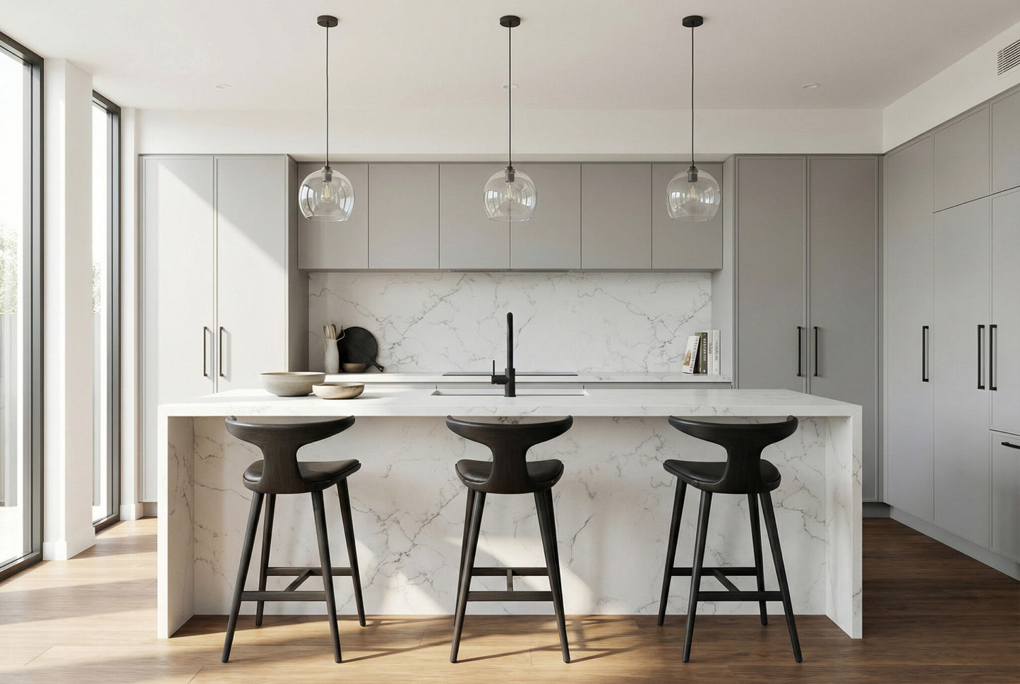 6069 ZERO SILICA Smooth White Rectangular Engineered Stone