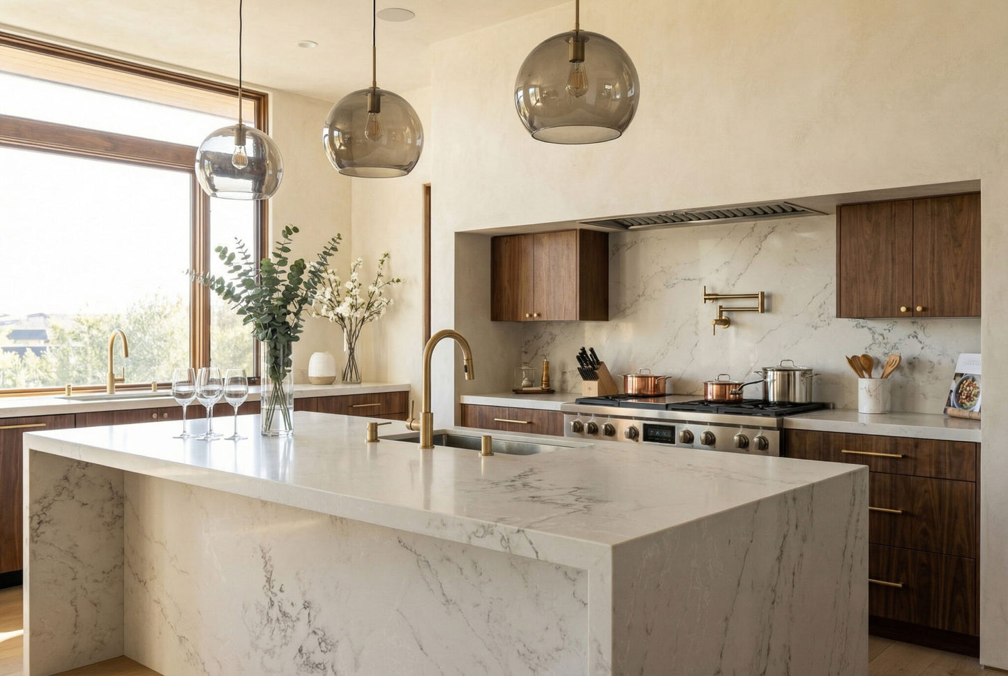 9018 ZERO SILICA White Rectangular Engineered Stone Slab