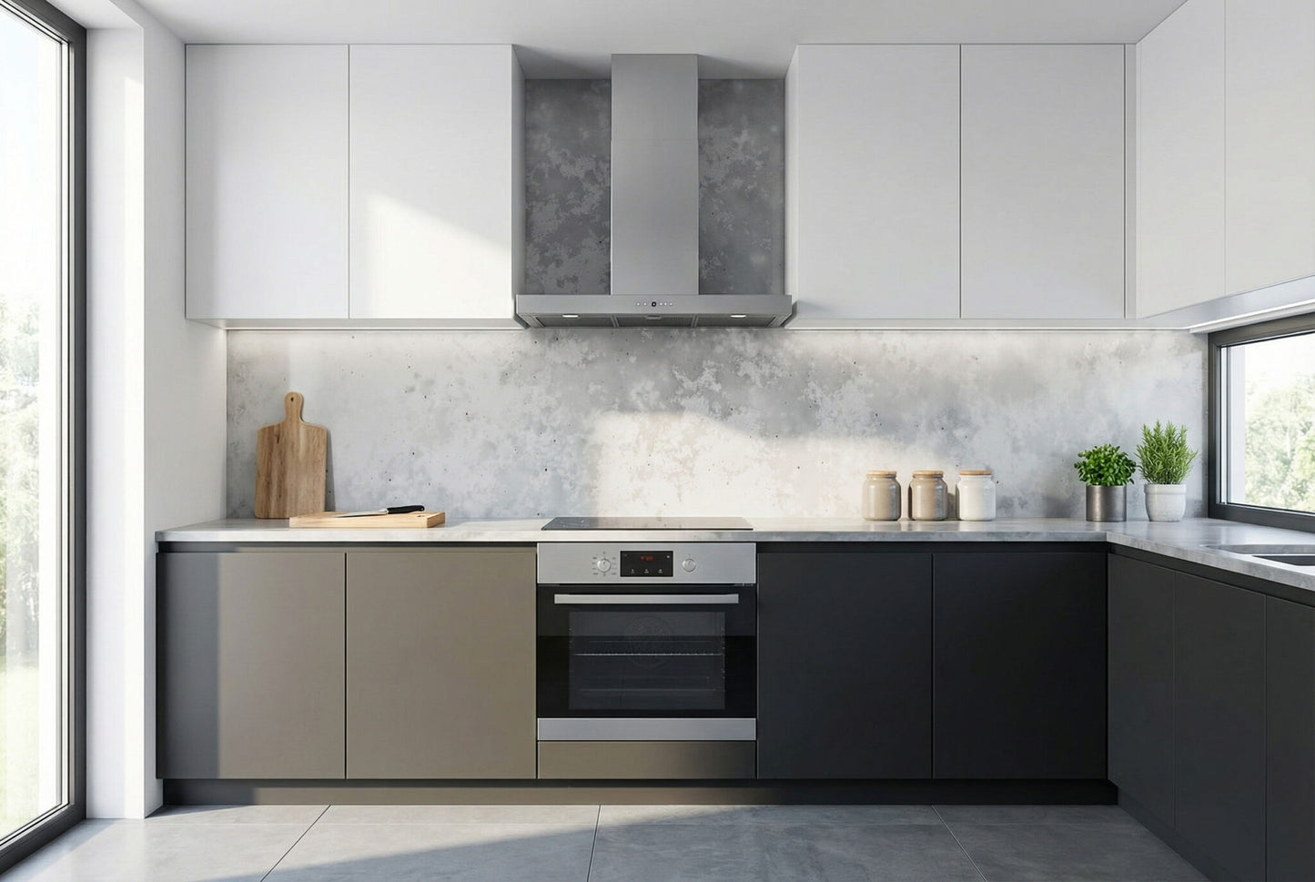 FT001 ZERO SILICA Gray Rectangular Engineered Stone