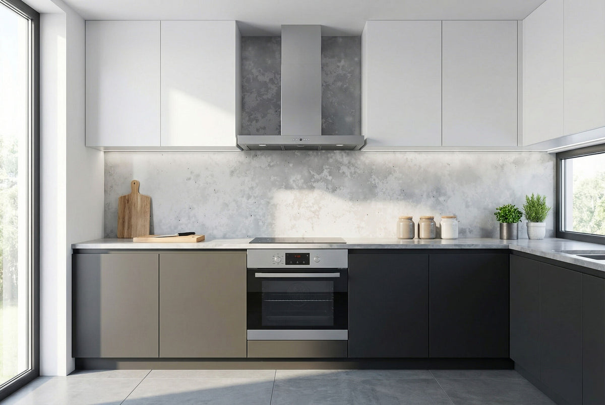 FT001 Luxe Plus The Babylon Sky  soft blend of subtle gray veining Zero Silica Stone 3200 X 1600 X 20mm