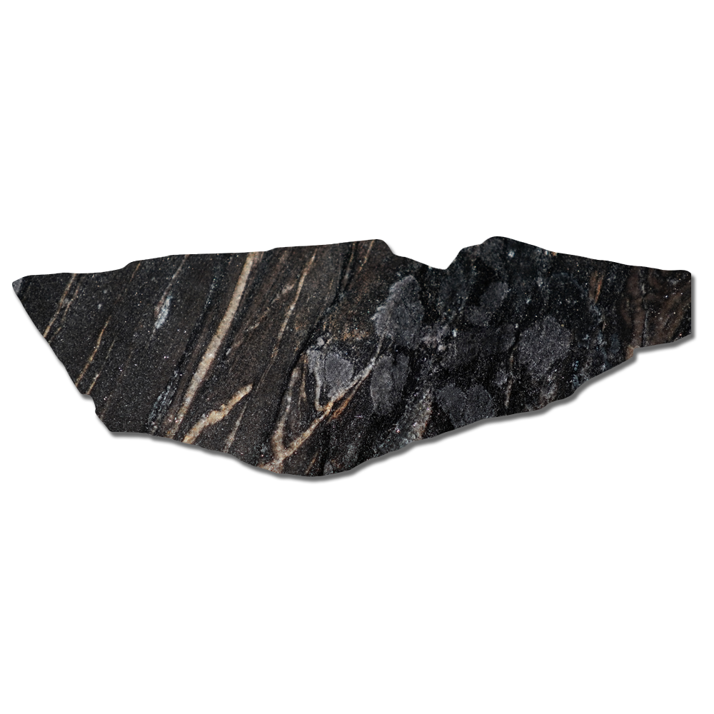 AVTB Natural Stone Black Rectangular Natural Stone