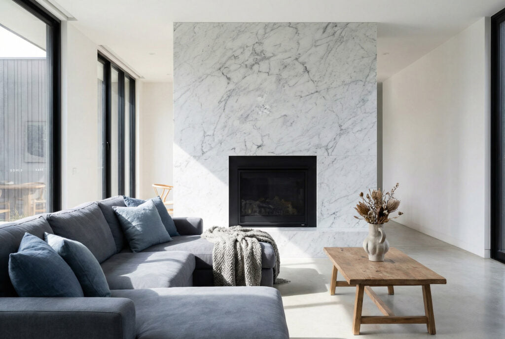 Carara White Natural Stone White Rectangular Natural Stone