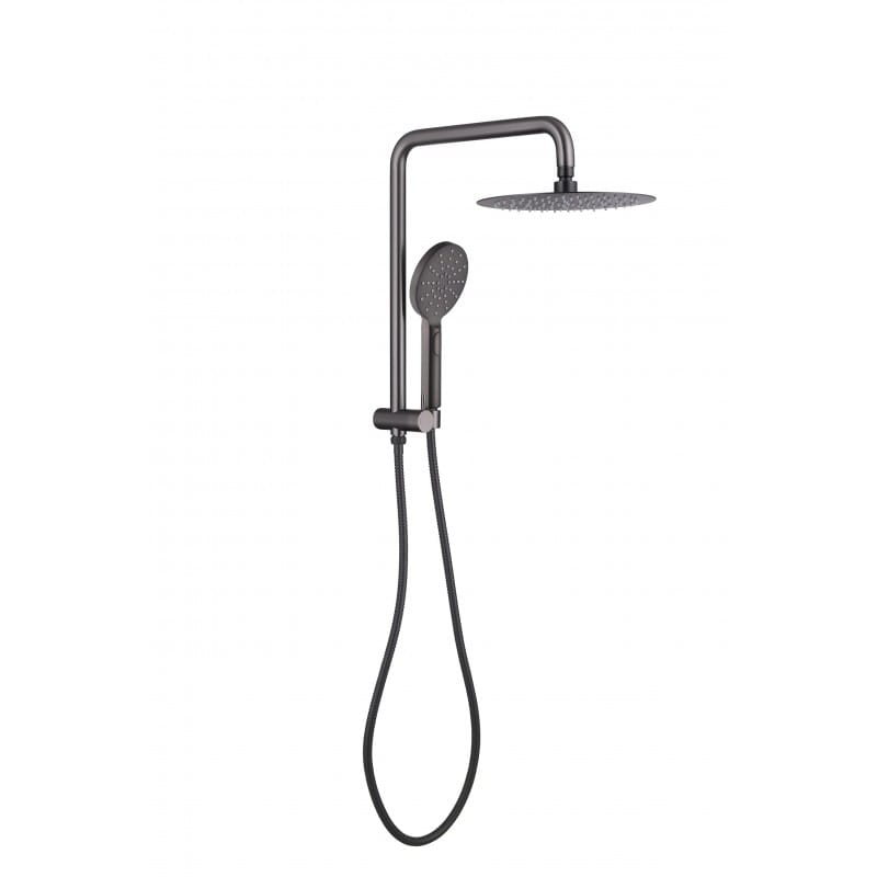 BGM356 Gun Metal Gun Metal Round Shower