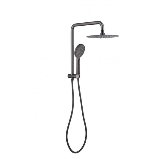 BGM356 Gun Metal Gun Metal Round Shower