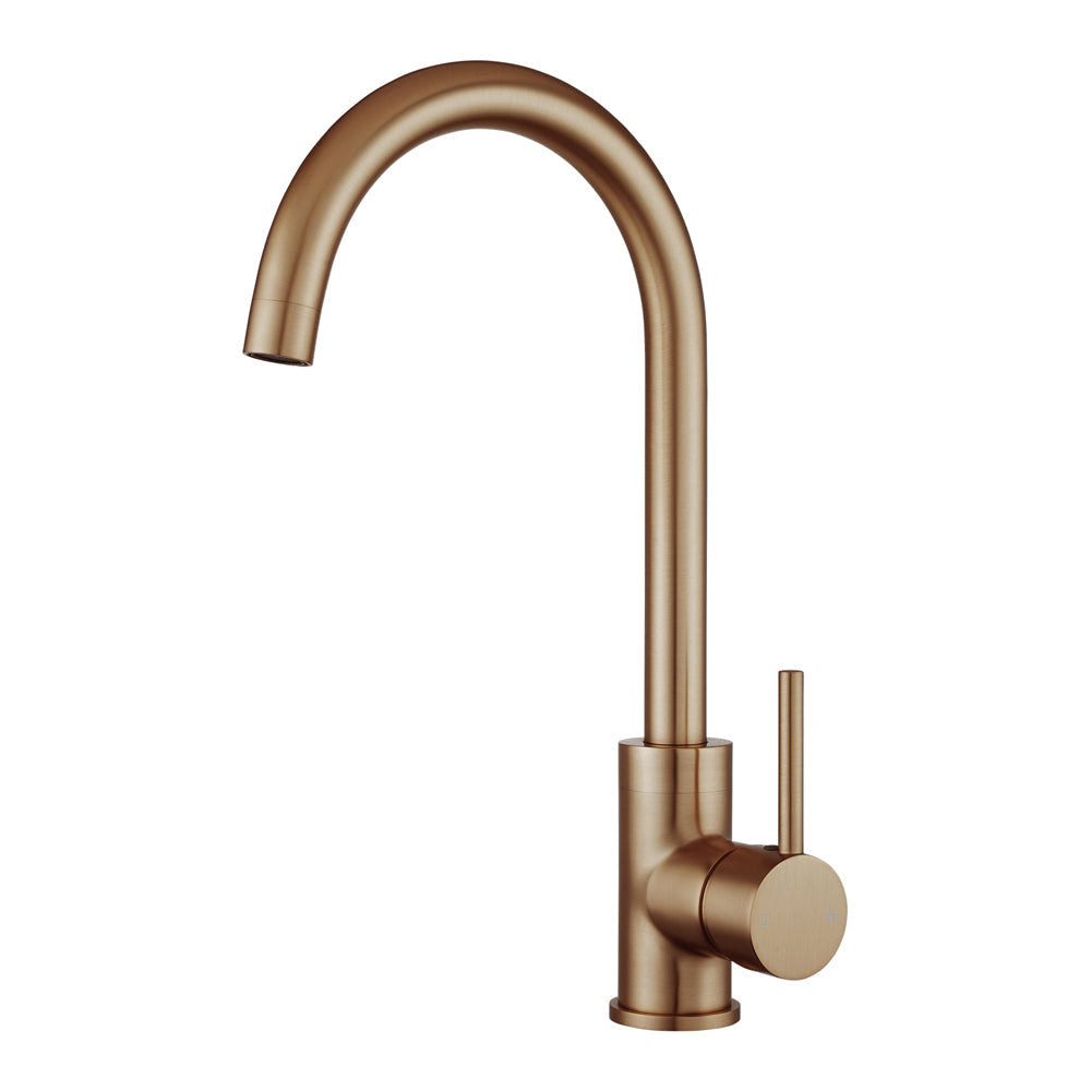 BUCP1026.KM Brushed Copper Kitchen / Laundry Mixer