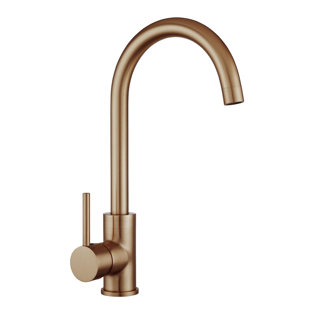 BUCP1026.KM Brushed Copper Kitchen / Laundry Mixer