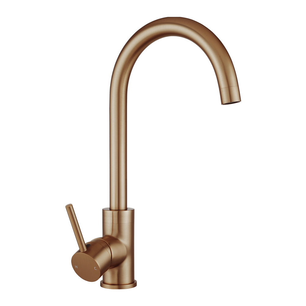 BUCP1026.KM Brushed Copper Kitchen / Laundry Mixer