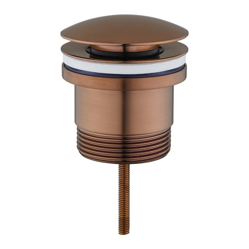 BUCP-UNI.PUW Brushed Copper universal pop-up Waste