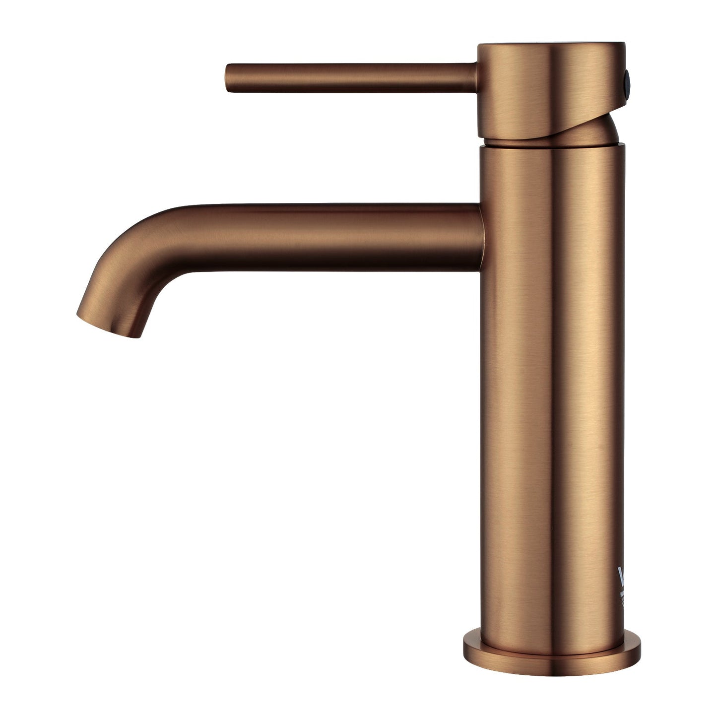 BUCP0150.BM LUCID PIN Brushed Copper short Basin Mixer