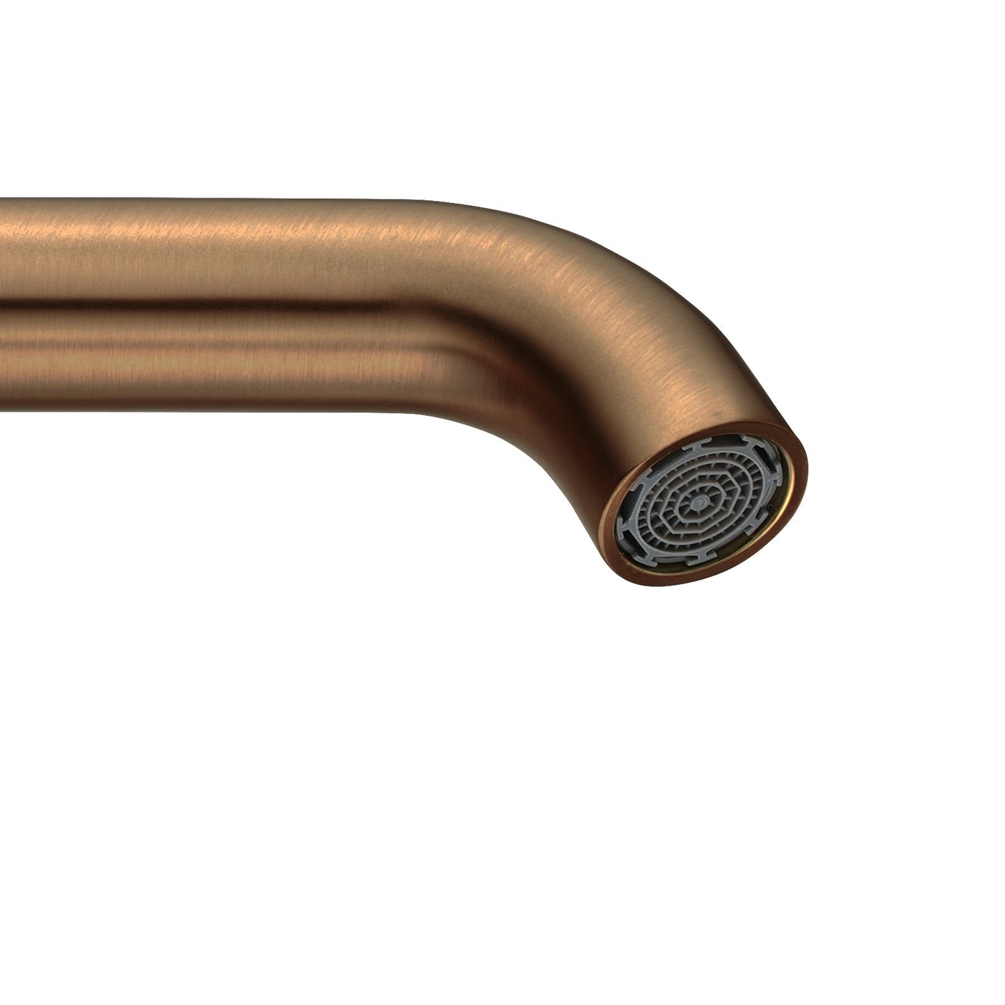 BUCP0151.BM PIN Series Brushed Copper Round Tall Basin Mixer