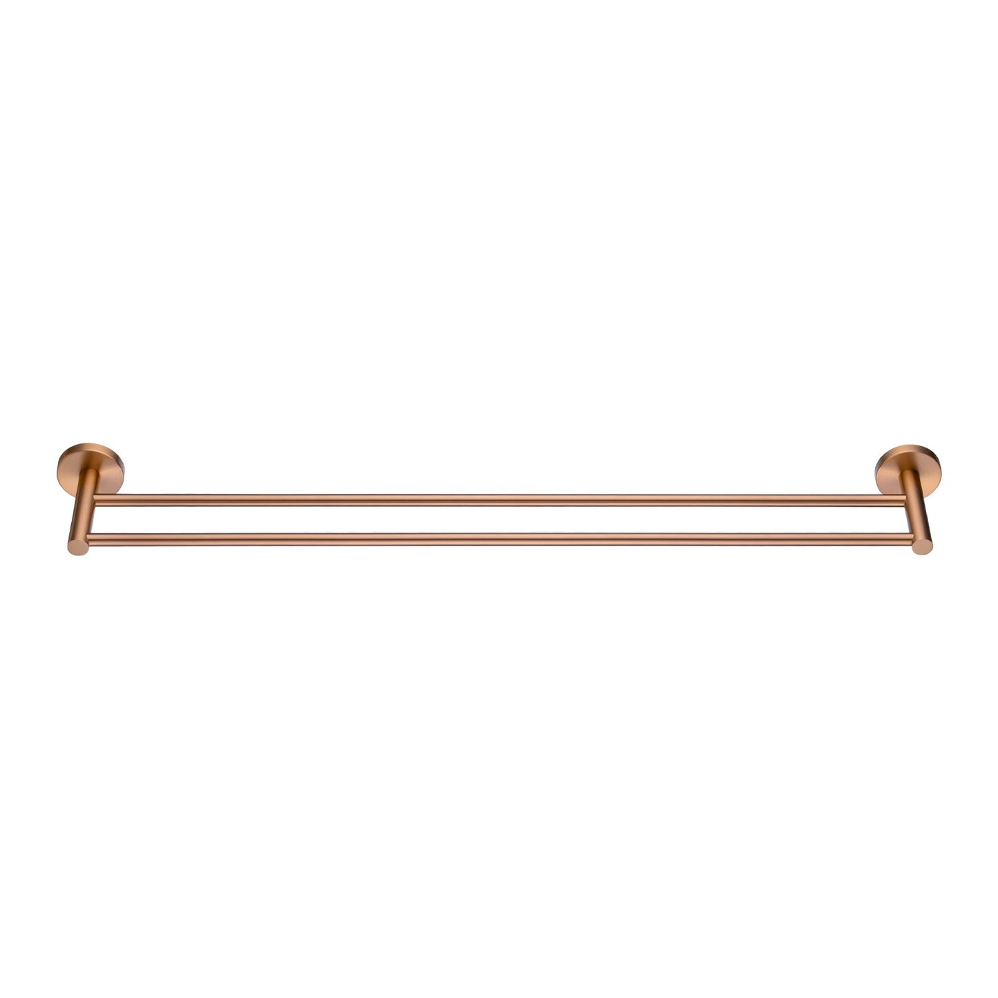 BUCP6602.TR PIN Brushed Copper Double Towel Rail 790mm